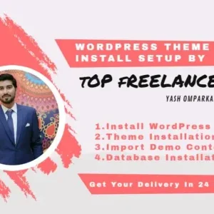 Professional Website Development with Custom Theme